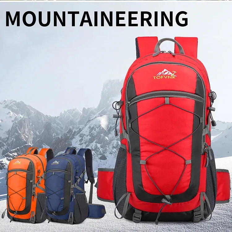 Waterproof Trekking Backpack For Men Large Capacity Hiking Bag_voghion.com