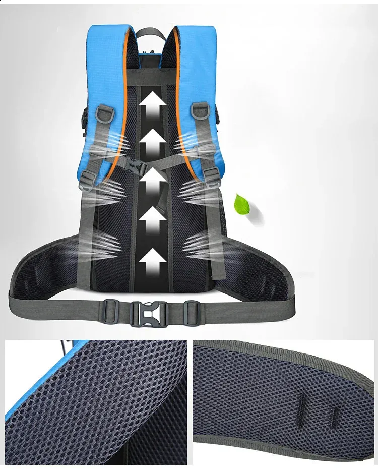 Waterproof Trekking Backpack For Men Large Capacity Hiking Bag_voghion.com