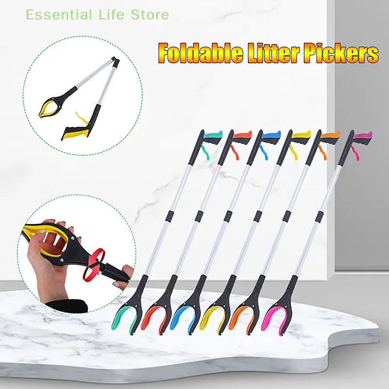 Foldable Gripper Extender Hand Tools Portable Collapsible Garbage ...