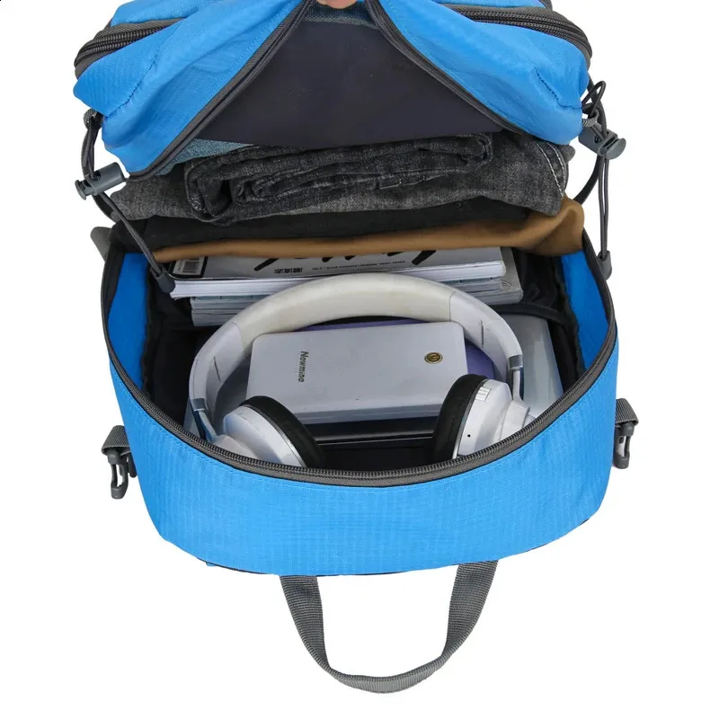 Outdoor Travel Backpack For Men Large Capacity Nylon Waterproof Camping Knapsack With Waist Protection Teen Hiking Male_voghion.com