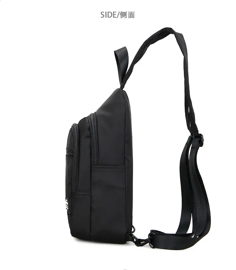 Casual Small Mens Backpack Lightweight Multi-function Chest Bag_voghion.com