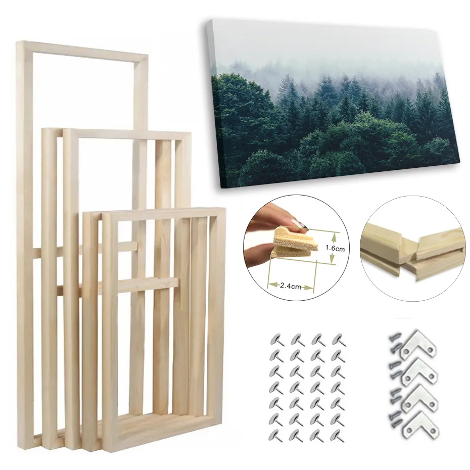 DIY Wood Frame Kit For Canvas And Diamond Painting ... From Dh911256299 ...