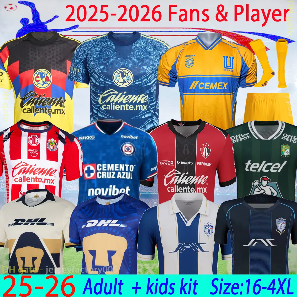 A1 Logics Playera Del Cruz Azul 2020 Original Liga MX 25 26 Tigres