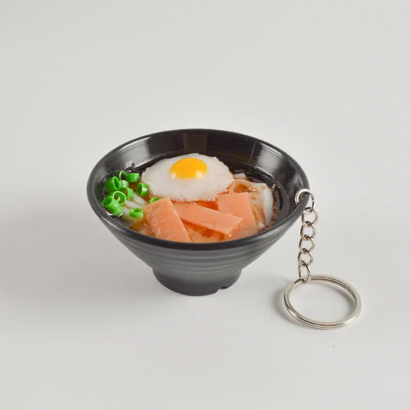 Japanese Food Keychains Ramen Keychains Japanese Sushi & Udon Bowl Bag Charms Cute Pendant ...
