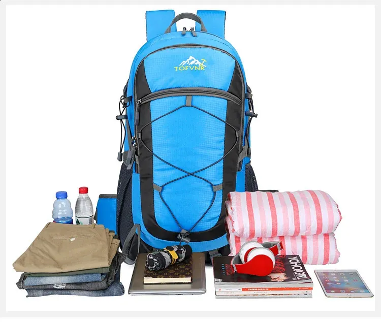 Waterproof Trekking Backpack For Men Large Capacity Hiking Bag_voghion.com