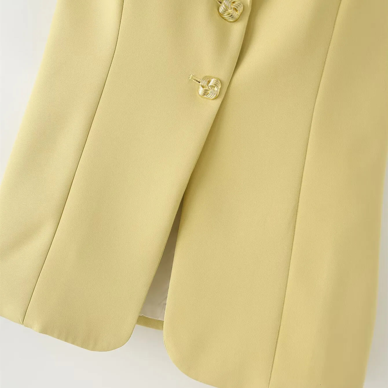 Blazer BCBGMAXAZRIA Donna - Manica Lunga Slim Fit - V-neck - 88% Poliestere 12% Spandex
