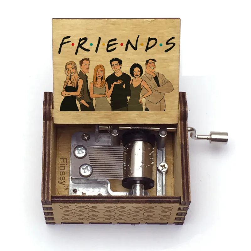 Friends Music Box Handcrafted Wood Song Theme Ill... From Ycbest, $18. ...