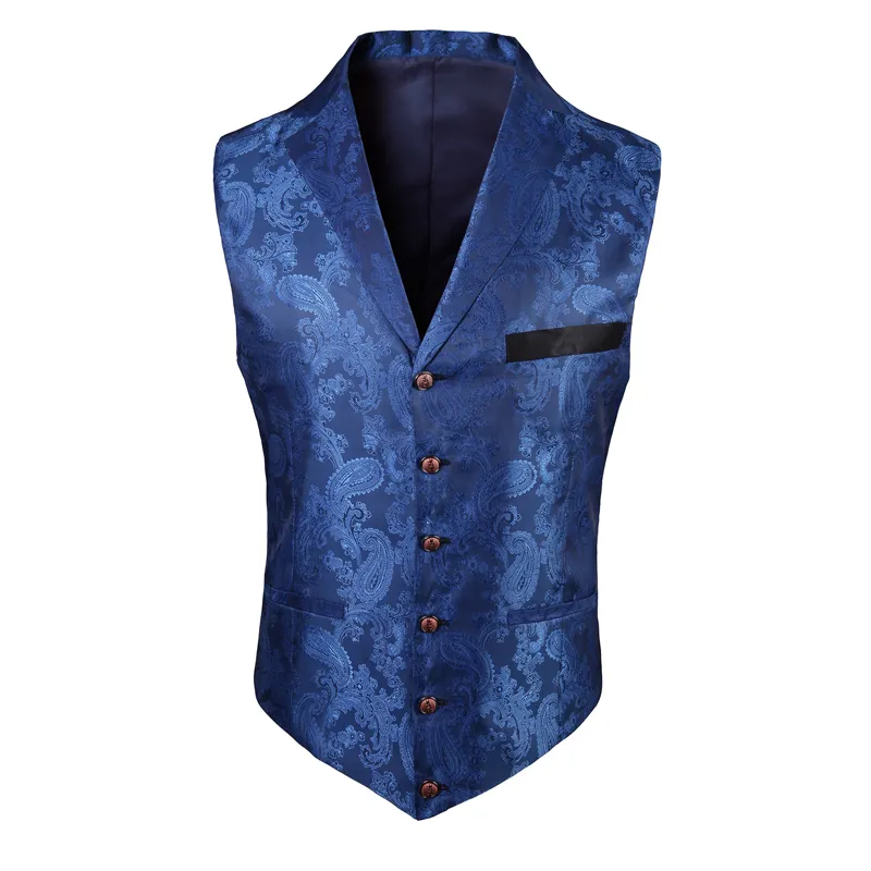 Jacquard Suit Vest High End Sleeveless Waistcoat | DHgate