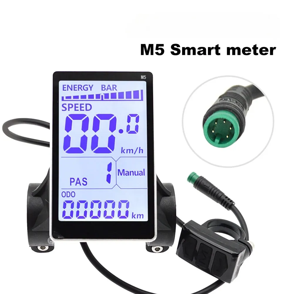 Electric Bicycle LCD Display Screen: 24 48V Universal Panel For E ...