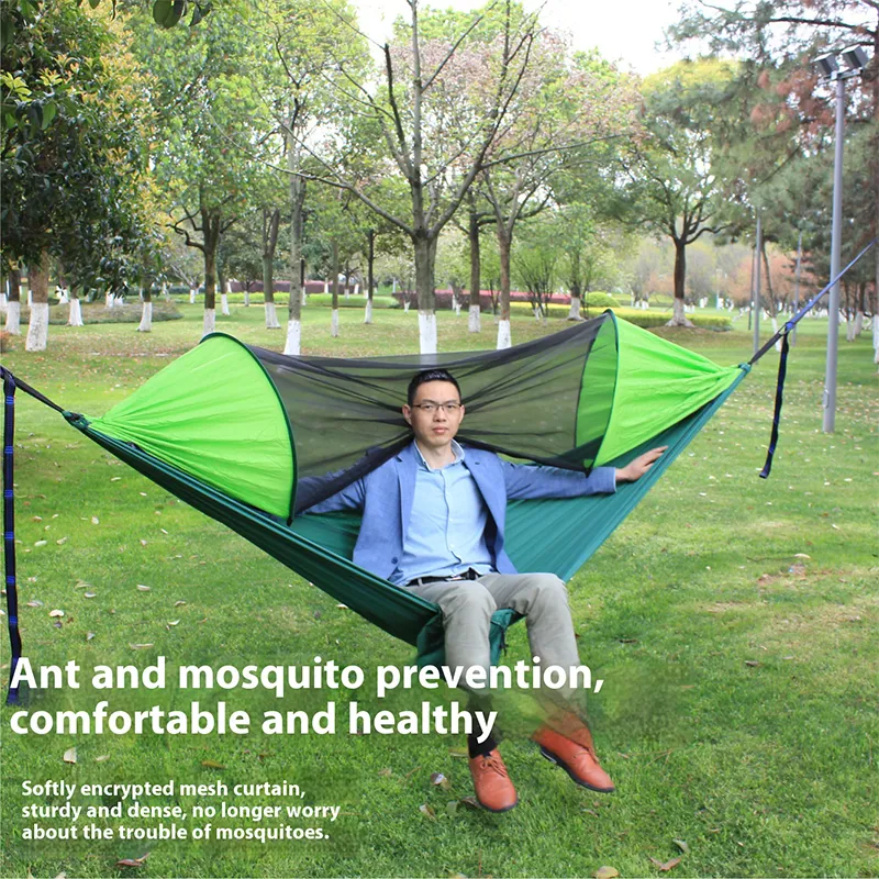 Buy Camping Hammock, Portable Double Hammock with Net, Hammock