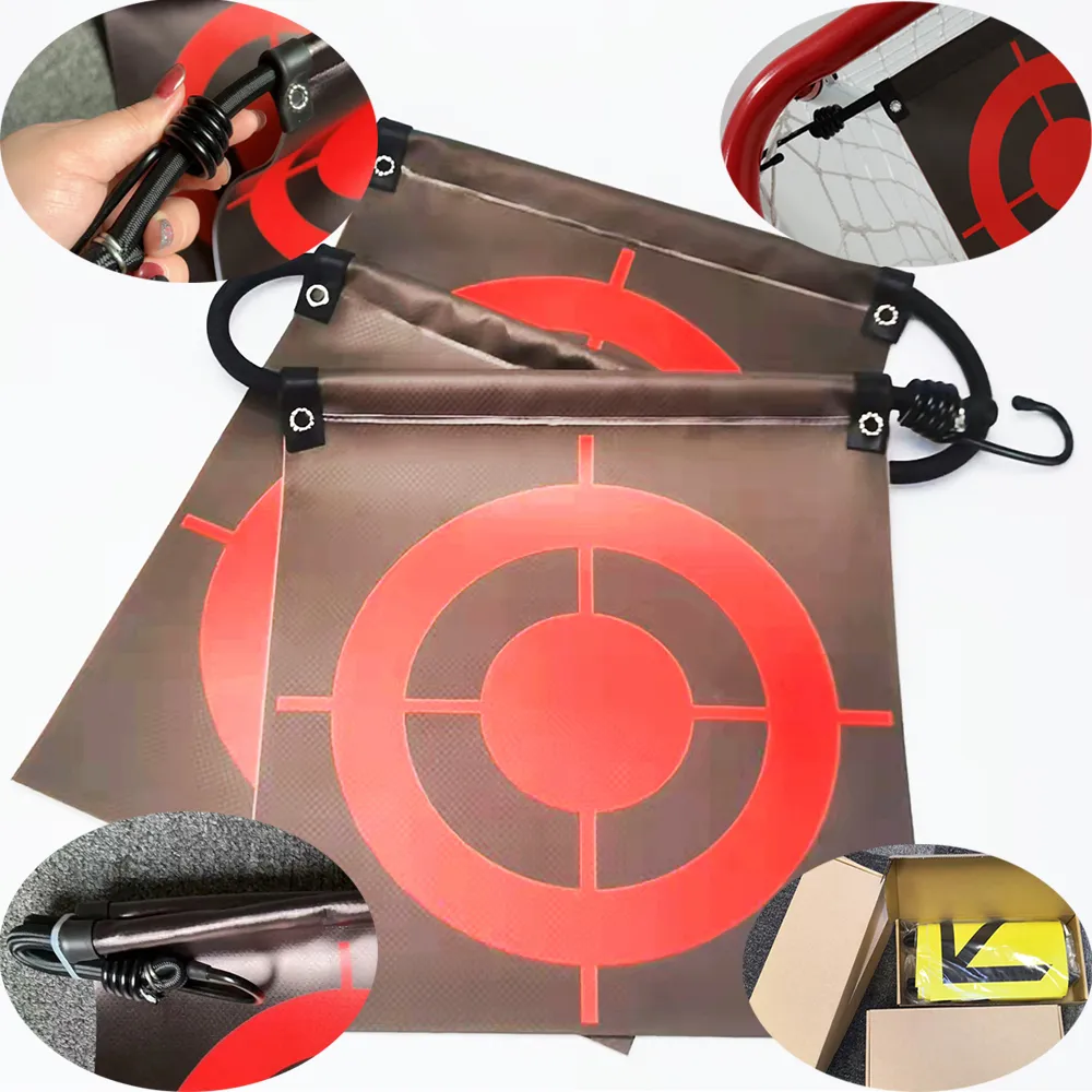 Cibles De Tir Hockey 112x137 Cm – Entraînement Précision Pour Gardiens Et Tireurs