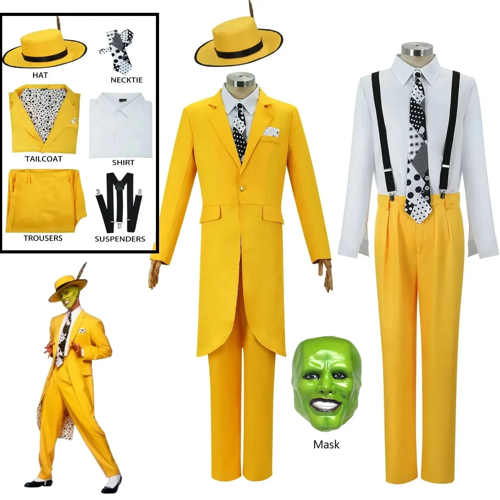 Movie Cosplay Yellow‑Green Costume – 37% Off Review, Lowest Price $19 – Buy Now