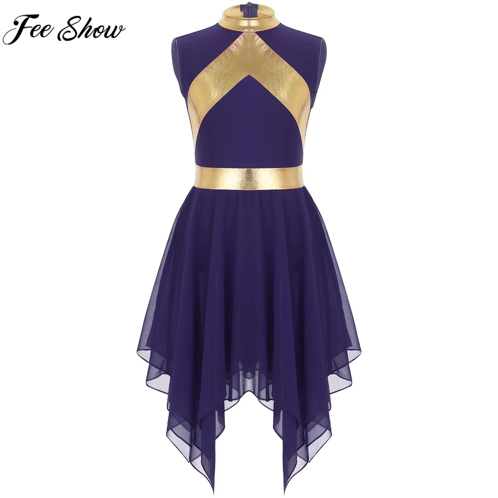 Kids Girls Lyrical Dance Dresses Sleeveless... From Men_essentials, $15.6 |  DHgate.Com