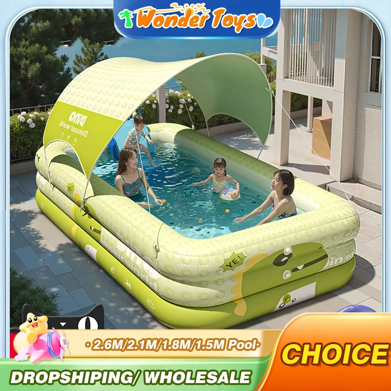 Large Inflatable Family Pool Removable Above Ground Inflatable Large Inflatable... From Dh4402004 ...