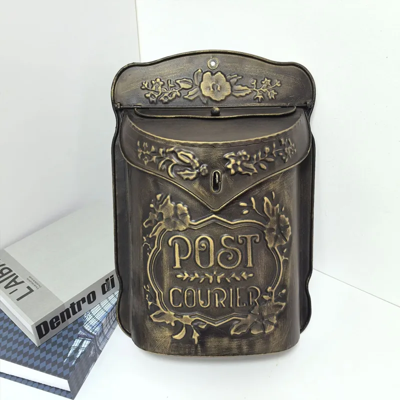 Wall Mount Mailbox Vintage Outside Mailboxes Letter... From Dh4402004 ...
