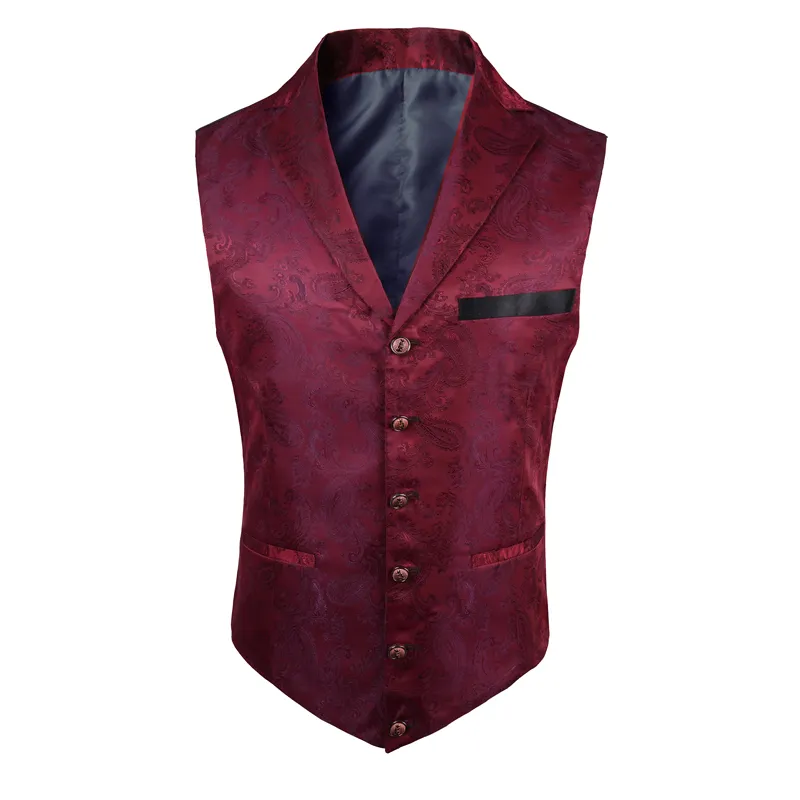 Jacquard Suit Vest High End Sleeveless Waistcoat | DHgate