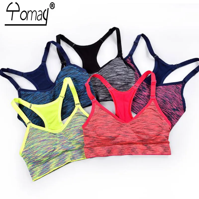 Yomay Womens Sports Bras   Shockproof, Quick Dry... 