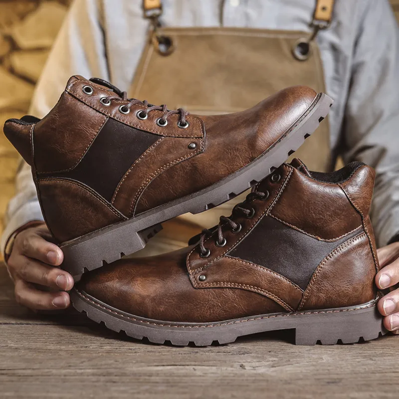 Martin Classic Mens Outdoor Ankle Boots Top Quality... From  display picture 3