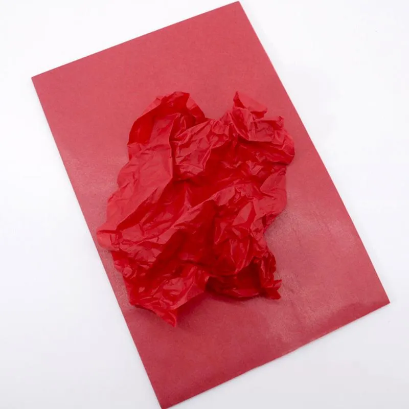 Papier De Soie Coloré A4 - 100 Feuilles, 20 Couleurs - Pour Emballage Cadeaux, Déco Et Loisirs Créatifs