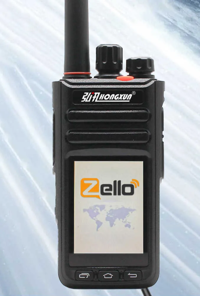 Talkie-Walkie 4G LTE – WiFi, Bluetooth, Android, Réduction De Bruit, Batterie 5000mAh – Radio Bidirectionnelle