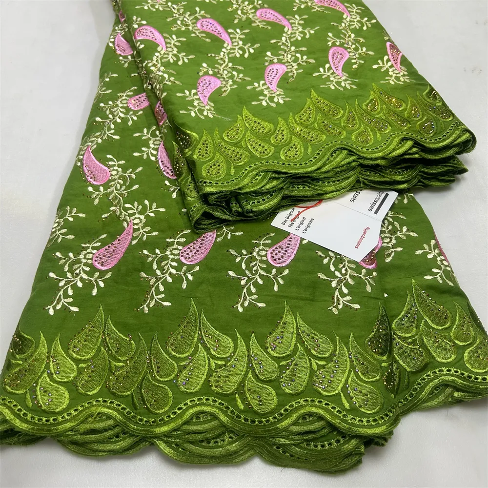 Elegante Tela De Encaje De Gasa Suiza Africana De 5 Yardas Con Delicados  Detalles En Piedra Para Vestidos De Fiesta De 43,6 € | DHgate, image size:1000x1000