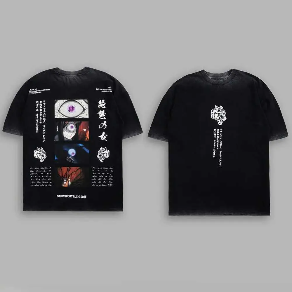 Wholesale NFGU Wolves 100% Cotton Oversized Hip Hop T Shirts