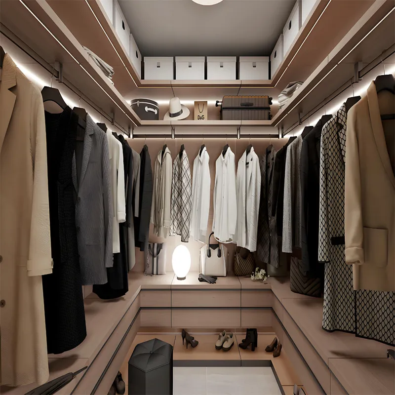 Image result for Customizable Modern Luxury Bedroom Closet Sleek Contemporary Storage ...