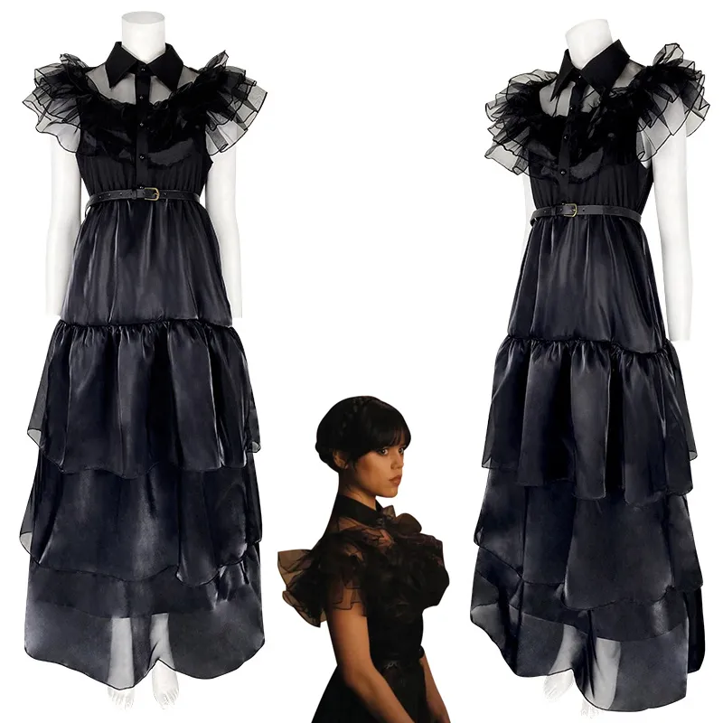 formal black and white dress Queendancer Women Simple Long Satin Size:X-Small Aimik Women's Mock Neck Occasion:Sorority-Styling