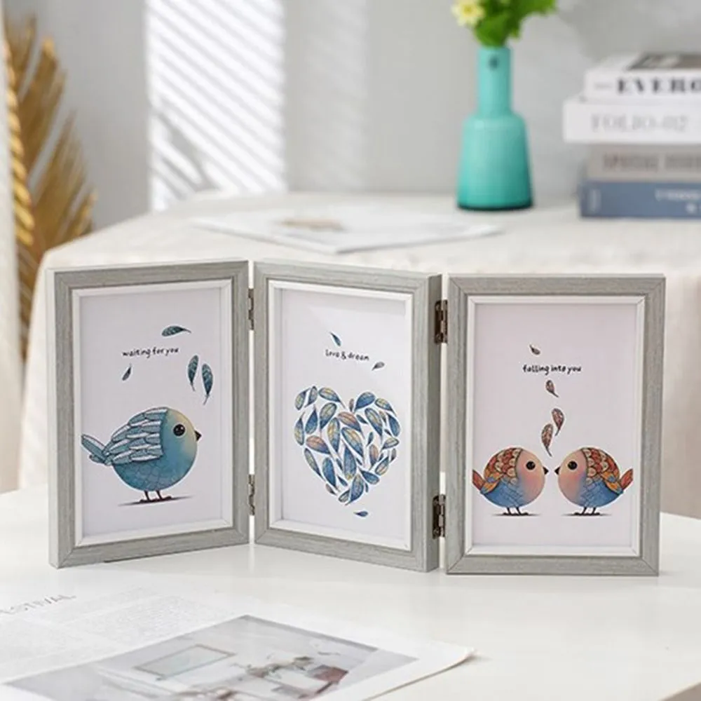 Creative Wooden Foldable Photo Frames Rectangular... From Dh1100285003 ...