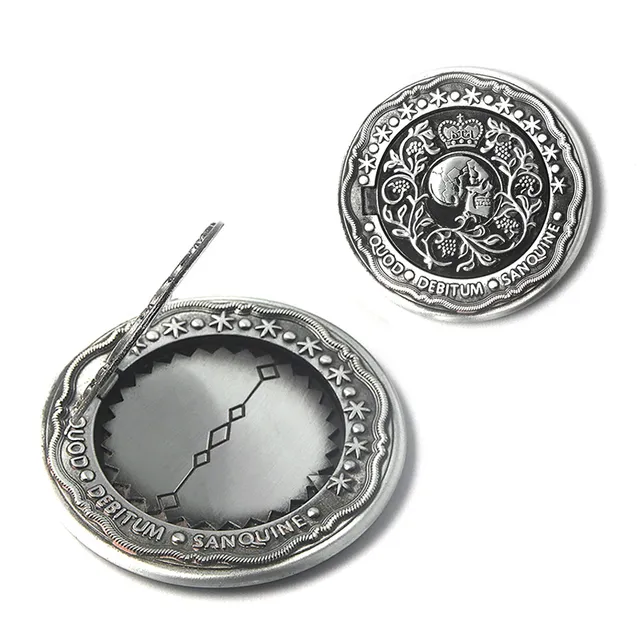 Pendentif John Wick En Argent 925 - Pièce Artisanale - Neuf Avec étiquettes Et Emballage - Idée Cadeau Fan