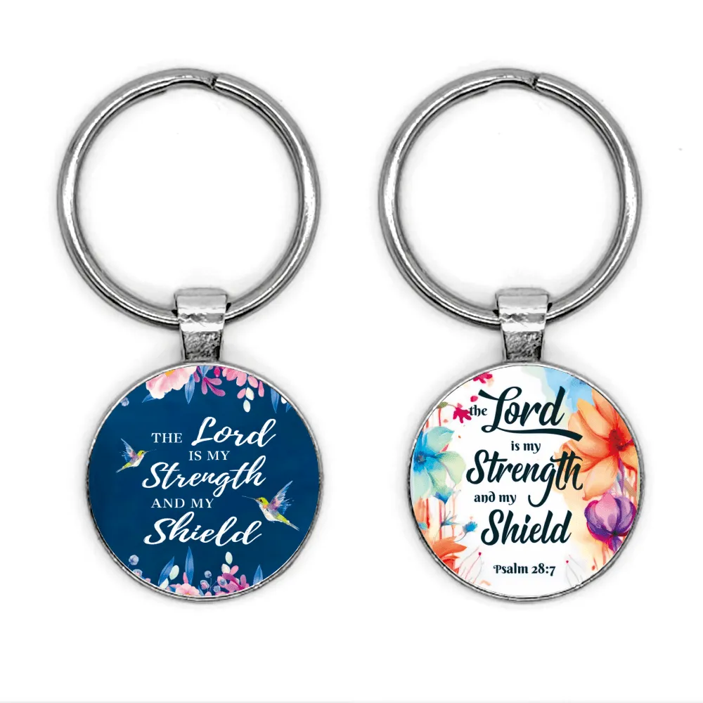 Bible Verse Psalm Keychains Metal Christian Key... From Dh1102729193 ...
