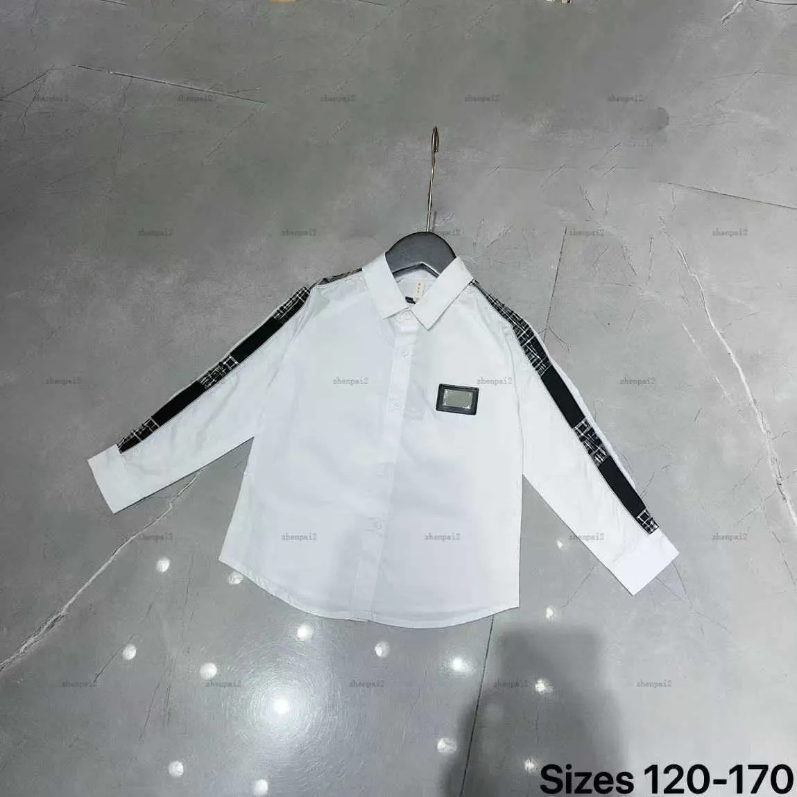 Child Clothing Baby Shirt With Metal Nameplate  ... 