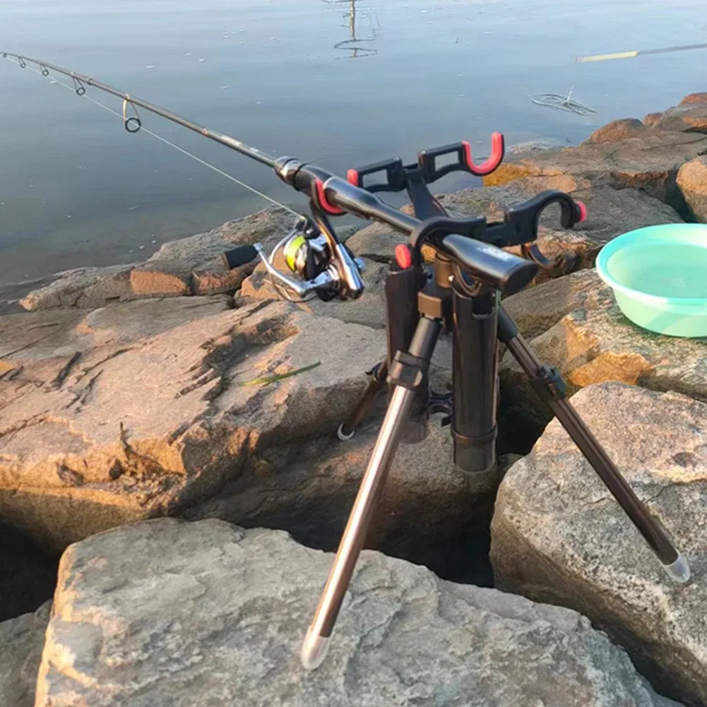 Trépied De Pêche Pliable En Alu – Réglable, Stable Et Super Léger