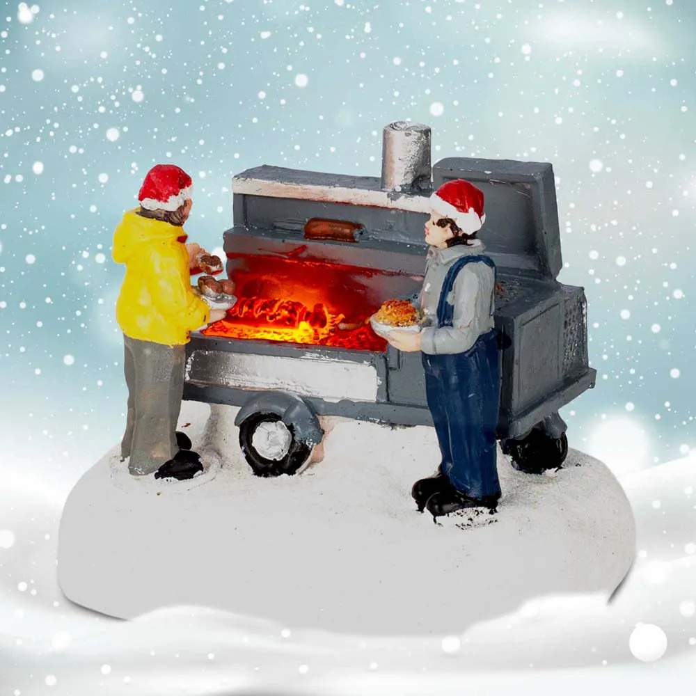 Accesorios De La Aldea De Navidad Decoración Figuras De Construcción  Coleccionables Con LED Light Home Tabletop Village Display Adornos De 21,78  € | DHgate, image size:1000x1000