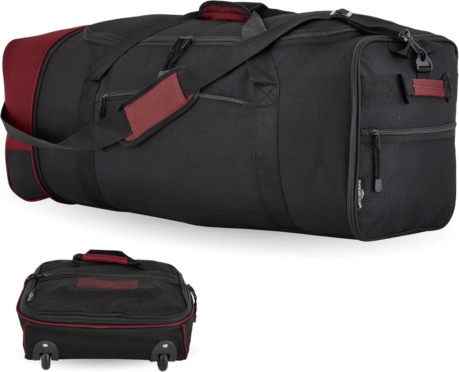 bag for travel men Full Grain Leather Gym Mens Leather Duffle Bag Bag Leather – RockCow Leather Studio Perfectly suited for traveling Patch High Quality Luxury Anti Size:Grey