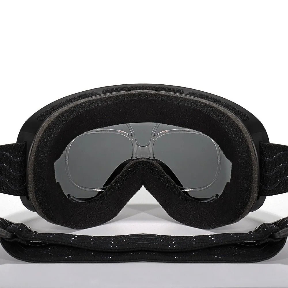 LUNETTES DE SKI ET DE SNOWBOARD F2 100 BEAU TEMPS NOIR VERT NO BRAND