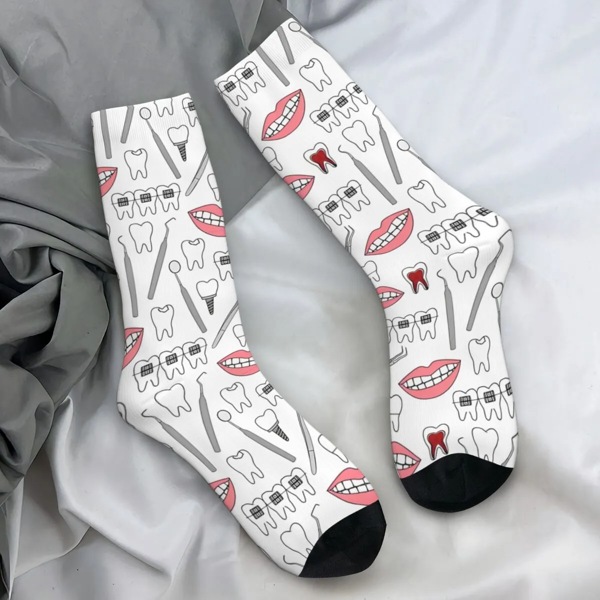 Doctor Medical Dental Braces Socks Soft Medium... From Joytech_official ...