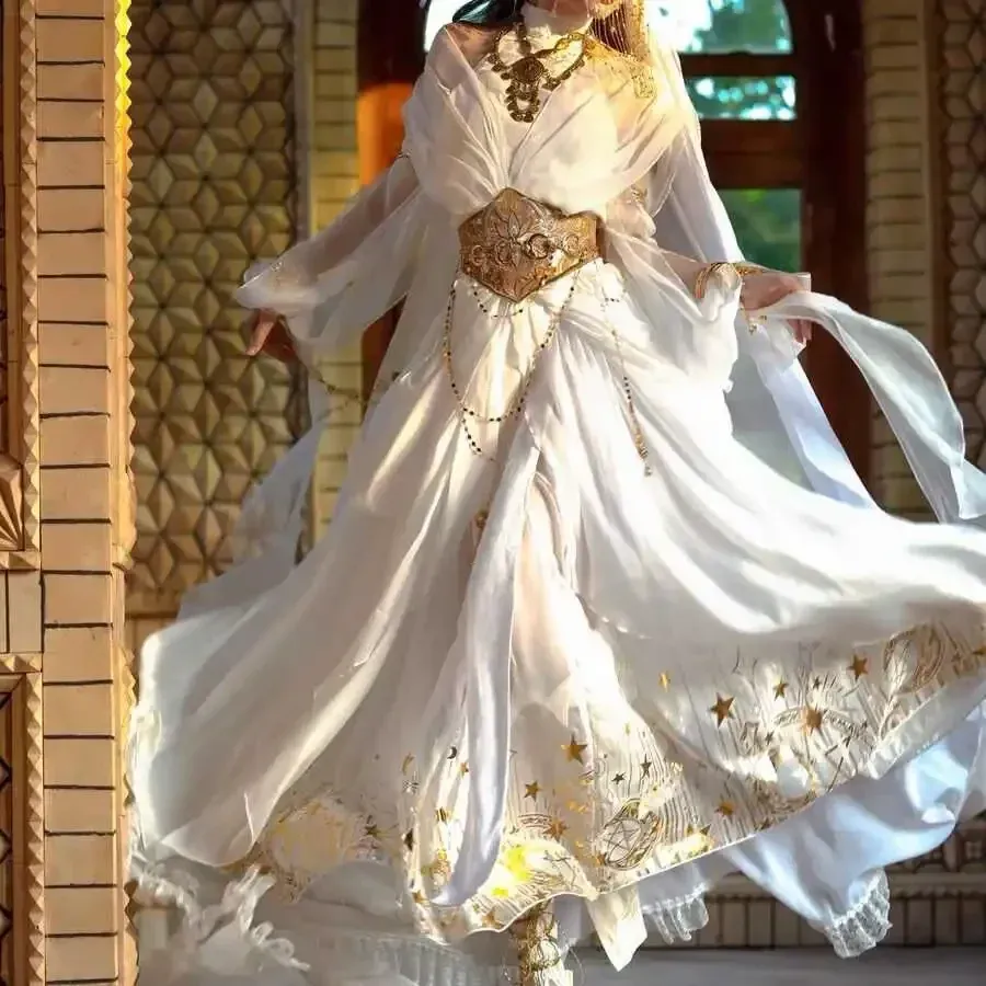 green emerald velvet dress SAFFI / Fairytale Design Wedding Dress with Angel Like Cape Wings