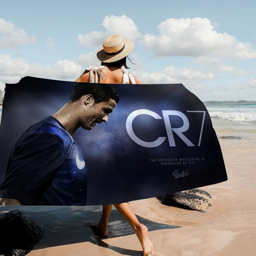 R Ronaldos Football C Cr7 Asciugamano Da Spiaggia Cartoon Summer