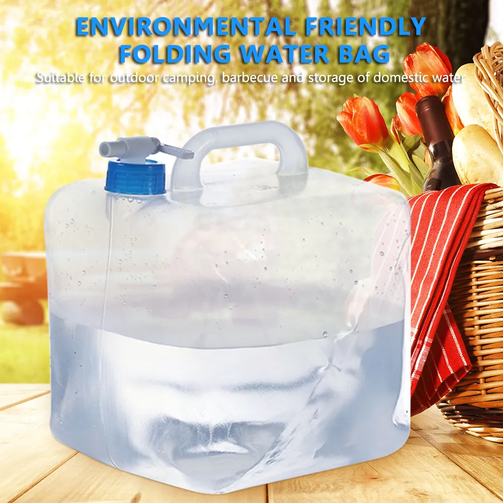 Acquista Secchio per acqua pieghevole da 20 litri Contenitore per stoccaggio dell'acqua pieghevole per campeggio, escursionismo, viaggio in Italia a partire da 19