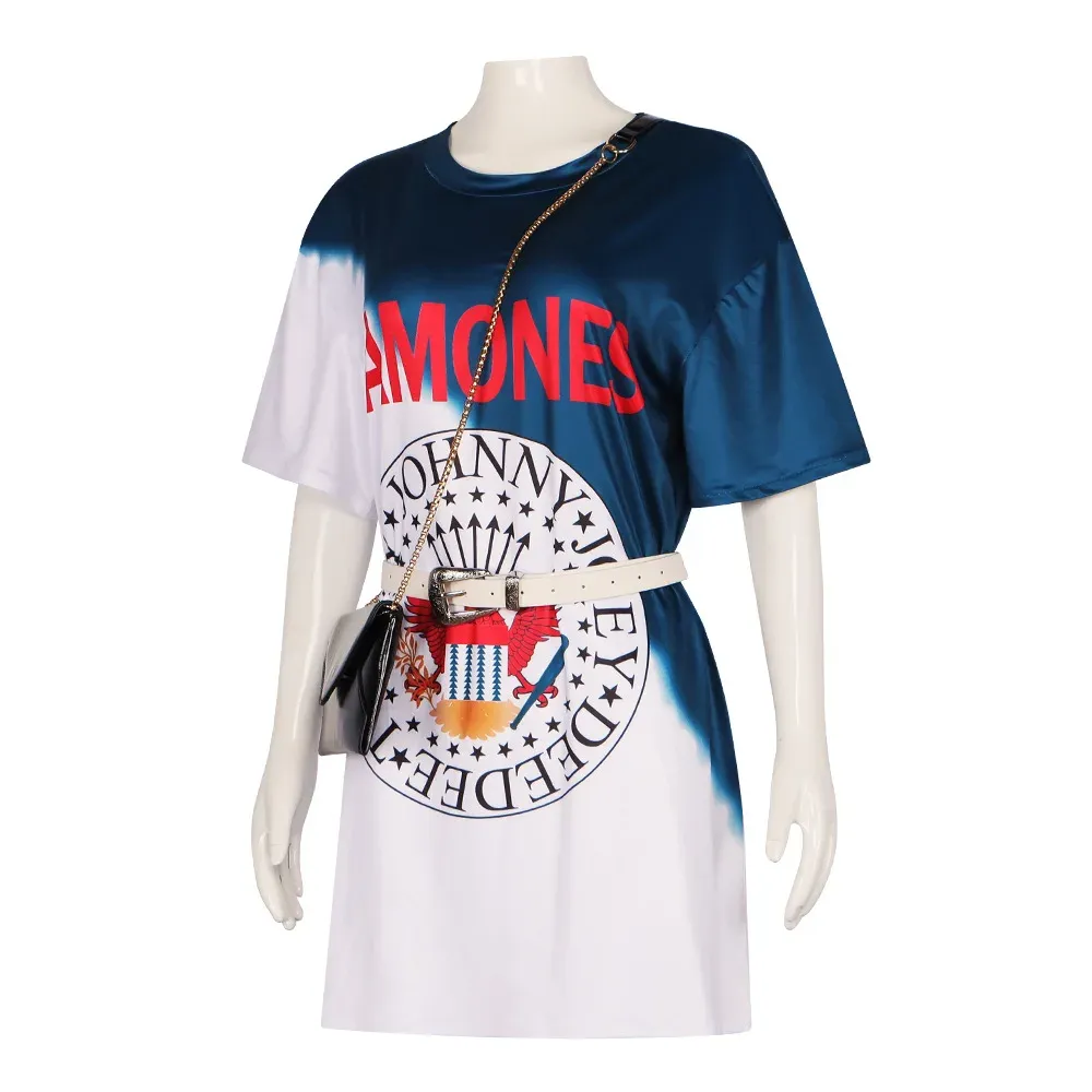 ramones t shirt dress Ramones Midi Tee Dress
