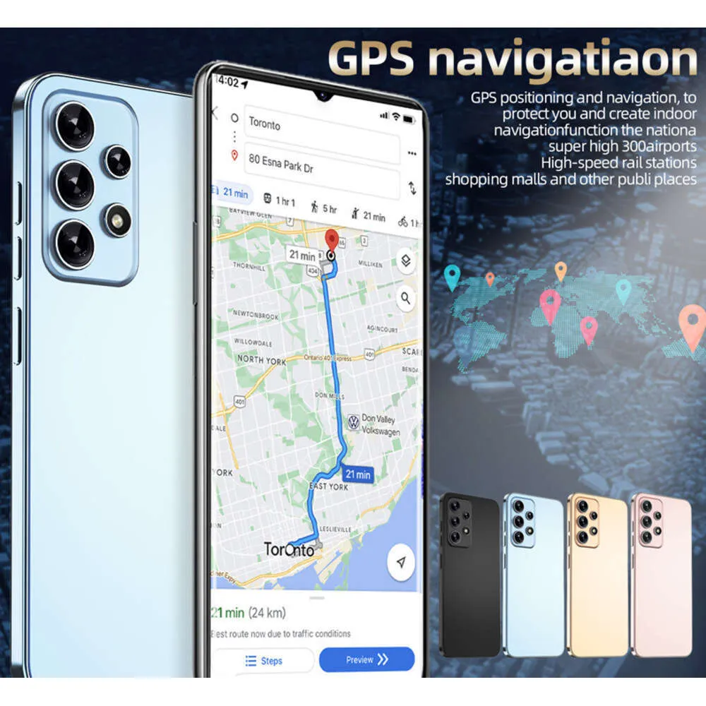 Brand New 7.3inch Screen Android 5g Smartphone With... 