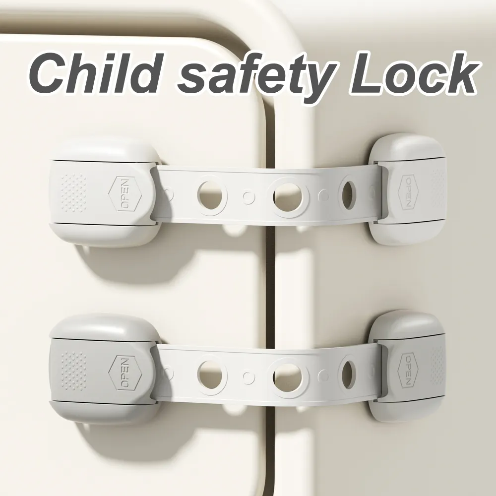 Child Safety Locks For Cabinets, Drawers, And Doors Baby Proofing Kit ...