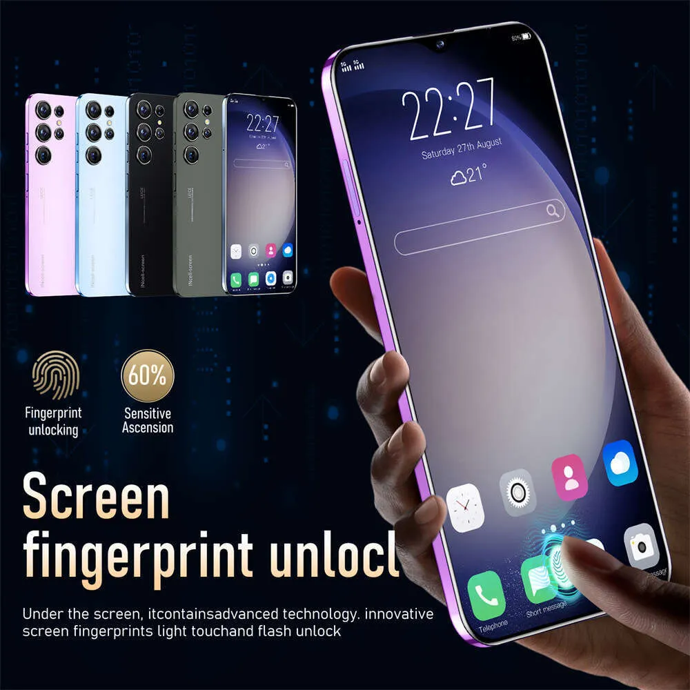 7.3 HD Android Small Smartphone With 5G S23 Ultra,... 