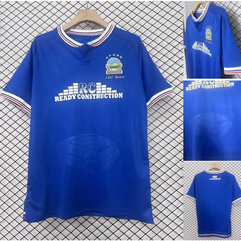 Linfield Home Kit 2025 Linfield FC 140th Anniversary Soccer