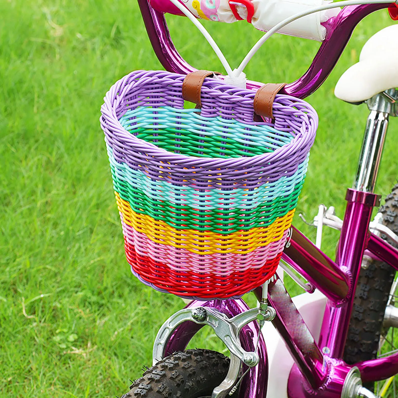 Accessoire Vélo Vintage Pratique Bois Happyyami Panier Vélo Paniers De Vélo Pour Panier De Vélo Panier Vélo En Osier