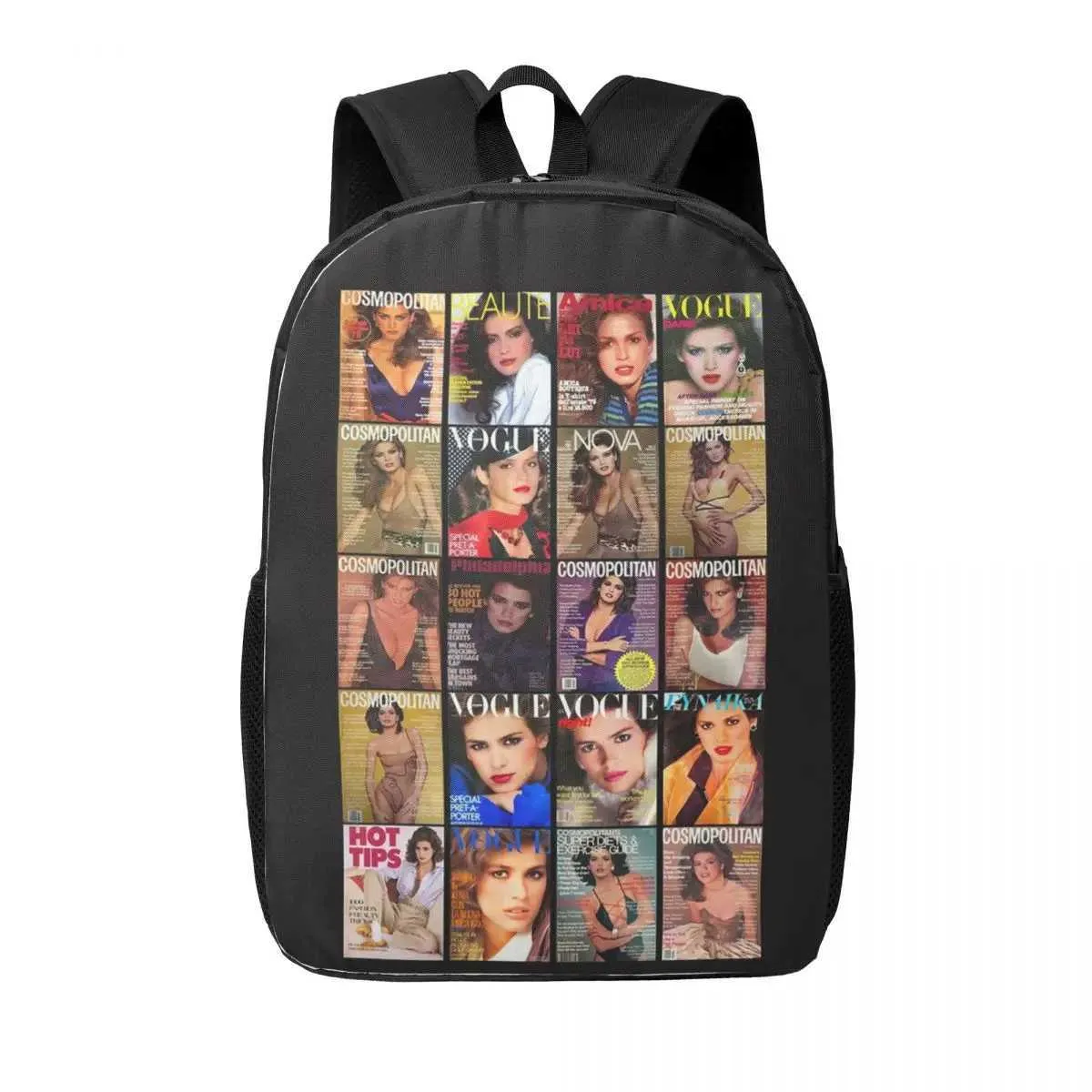 Artistic Collage Backpack For Students, Teens, And Adults Lightweight ...