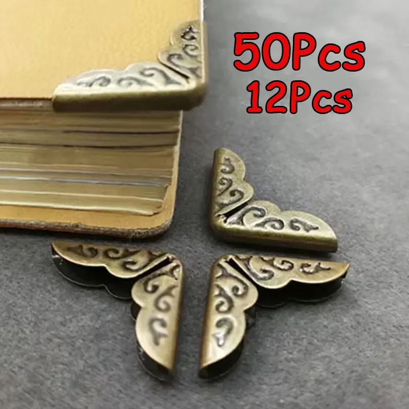 Bronze Metal Book Corners 50/Scrapbook Photo... From Apexaccessories ...