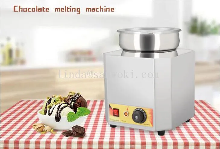 4 Tanks Machine À Fondre Au Chocolat Électrique 1000 W Avec Chauffage À L'Eau, Appareil De