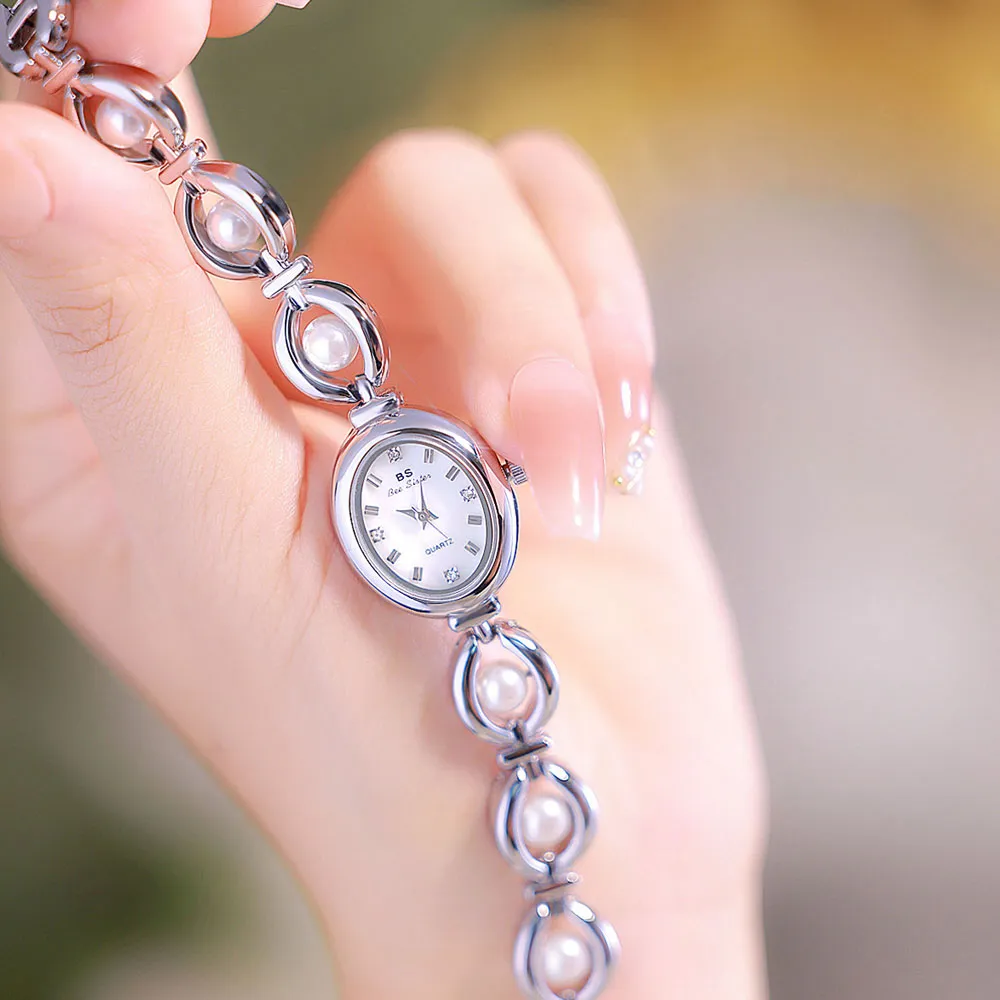 chinese dress ladies 1960's Rolex Ladies Dress Watch, Silver Dial - 14K White Gold & Diamon